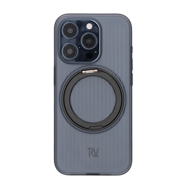 Rvelon iPhone 15 Pro Max Skal Roterbart MagSafe Stativ Svart
