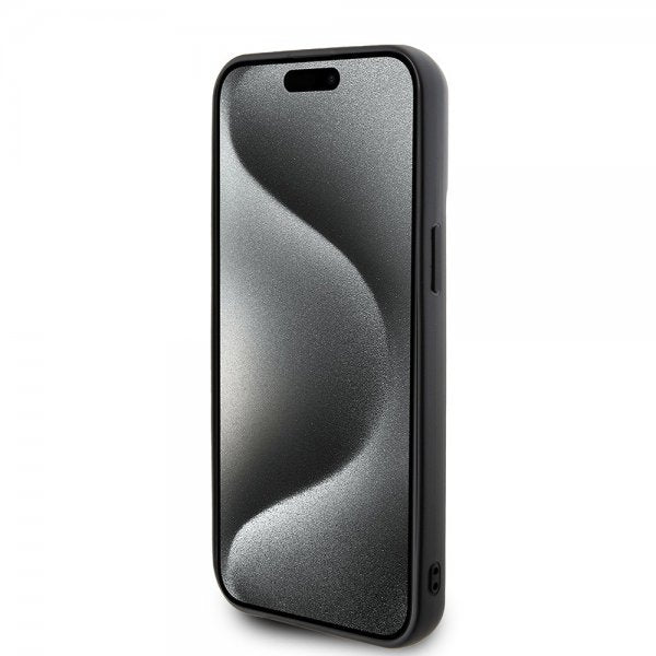 Karl Lagerfeld iPhone 15 Pro Max Skal 3D Rubber Karl & Choupette Svart