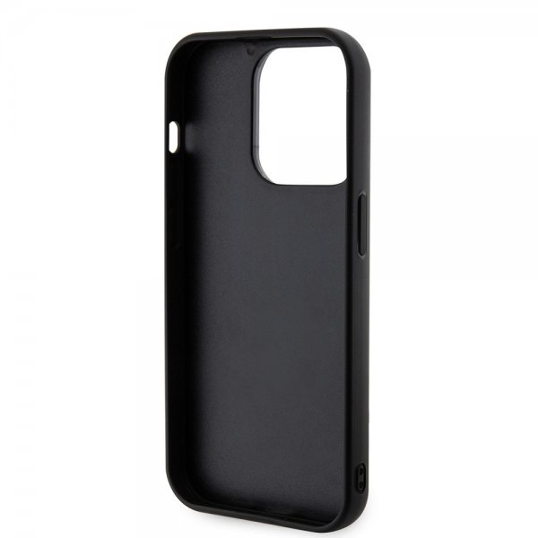 Karl Lagerfeld iPhone 15 Pro Max Skal 3D Rubber Karl Svart