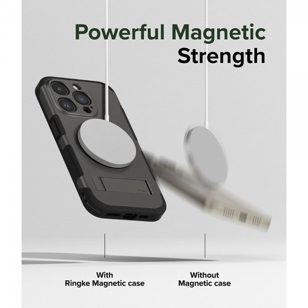 Ringke iPhone 15 Pro Max Skal Alles MagSafe Gun Metal