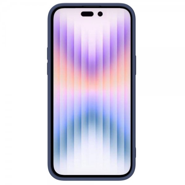 Nillkin iPhone 15 Pro Max Skal CamShield Silky Mörkblå