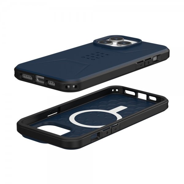 Urban Armor Gear (UAG) iPhone 15 Pro Max Skal Civilian MagSafe Mallard