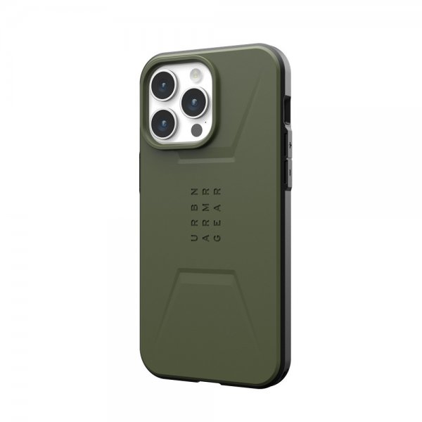 Urban Armor Gear (UAG) iPhone 15 Pro Max Skal Civilian MagSafe Olive Drab