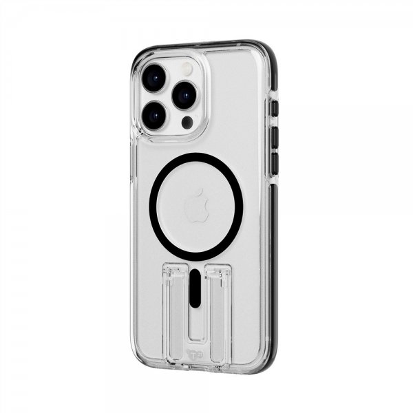 Tech21 iPhone 15 Pro Max Skal Evo Crystal Kick MagSafe Clear/Black