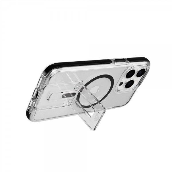 Tech21 iPhone 15 Pro Max Skal Evo Crystal Kick MagSafe Clear/Black