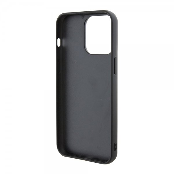 Karl Lagerfeld iPhone 15 Pro Max Skal Fixed Glitter Svart