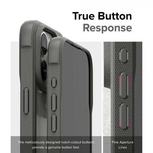 Ringke iPhone 15 Pro Max Skal Fusion Bold Grå