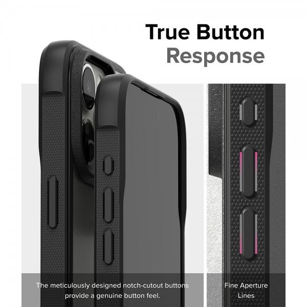 Ringke iPhone 15 Pro Max Skal Fusion Bold Matte Black
