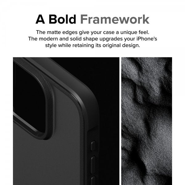 Ringke iPhone 15 Pro Max Skal Fusion Bold Matte Black
