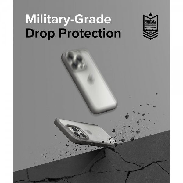 Ringke iPhone 15 Pro Max Skal Fusion Bold Matte Gray