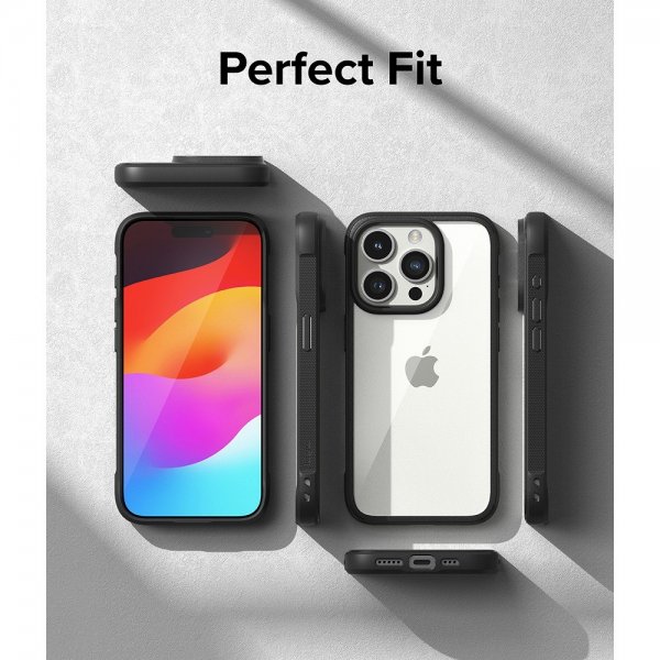Ringke iPhone 15 Pro Max Skal Fusion Bold Svart