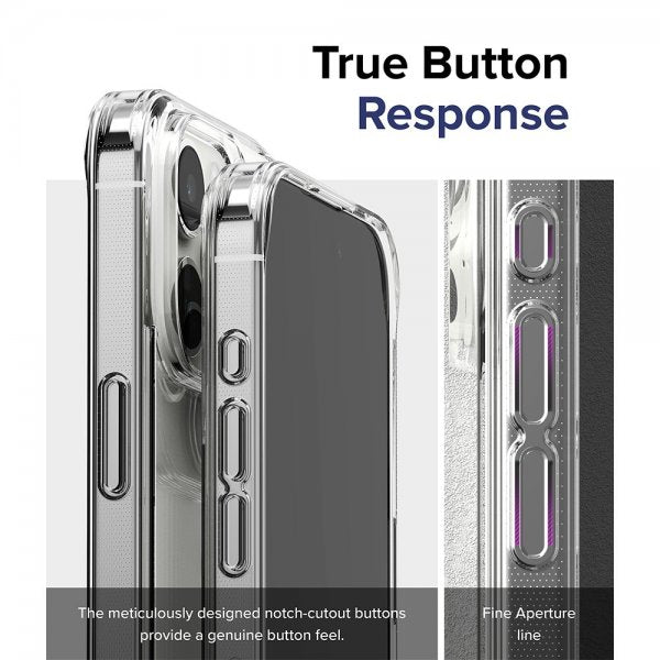 Ringke iPhone 15 Pro Max Skal Fusion Clear