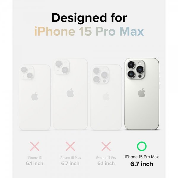 Ringke iPhone 15 Pro Max Skal Fusion Design Seoul