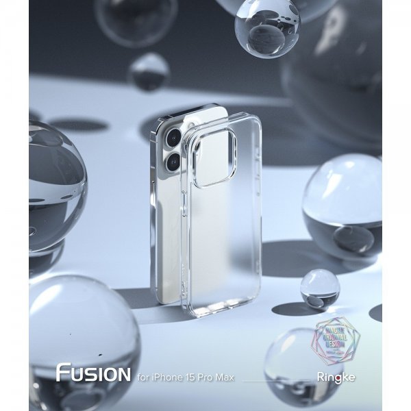 Ringke iPhone 15 Pro Max Skal Fusion Matte Clear