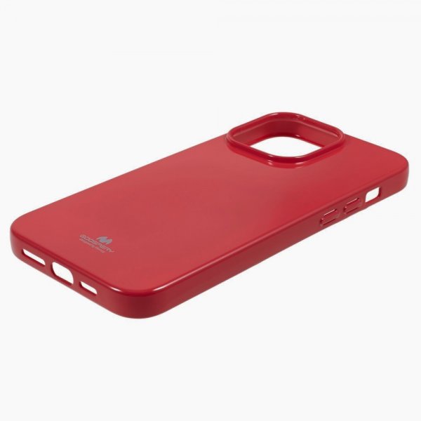 Mercury iPhone 15 Pro Max Skal Jelly Glitter Magenta