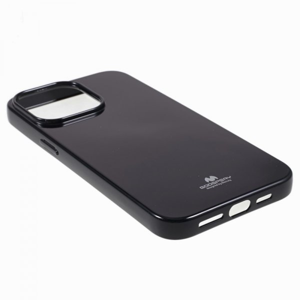 Mercury iPhone 15 Pro Max Skal Jelly Glitter Svart