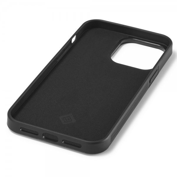 Lc.Imeeke iPhone 15 Pro Max Skal Kolfibertextur Röd Stripe Svart