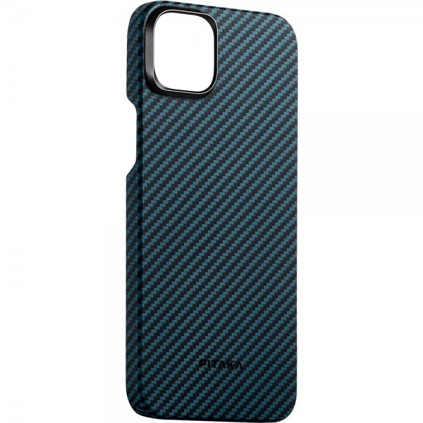Pitaka iPhone 15 Pro Max Skal MagEZ Case 4 Black/Blue Twill