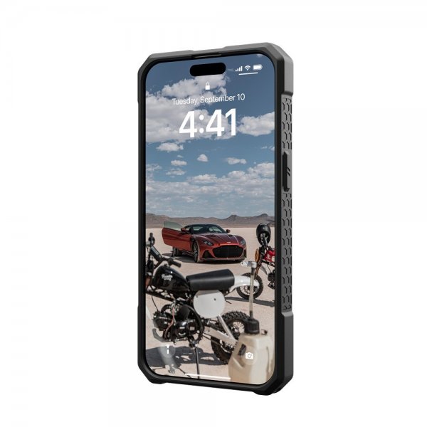 Urban Armor Gear (UAG) iPhone 15 Pro Max Skal Monarch Pro MagSafe Kevlar Element Green