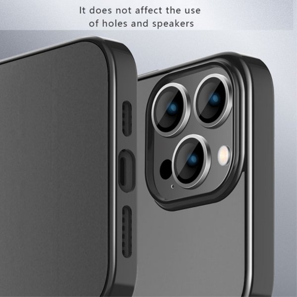 X-Level iPhone 15 Pro Max Skal Pläterad Kant Guld