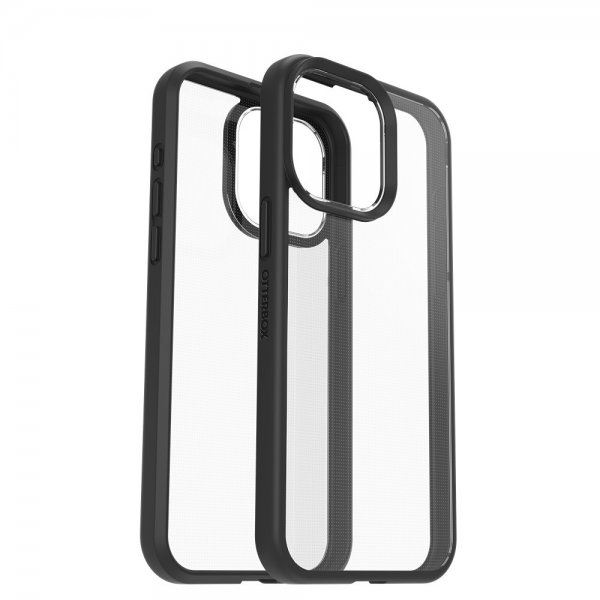 Otterbox iPhone 15 Pro Max Skal React Black Crystal