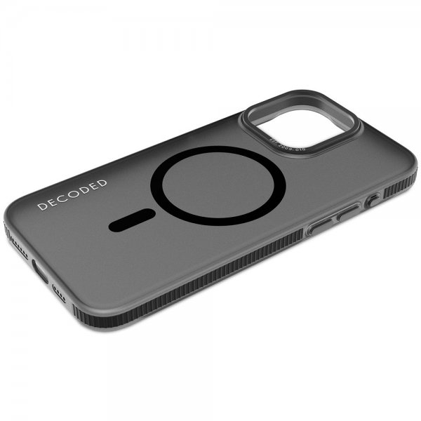 Decoded iPhone 15 Pro Max Skal Recycled Plastic Clear Case Transparent Svart