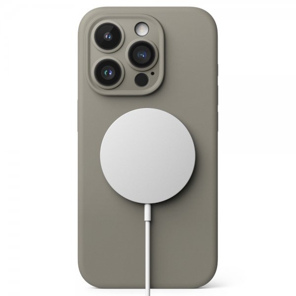 Ringke iPhone 15 Pro Max Skal Silicone Magnetic Grå