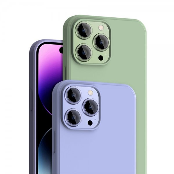 X-Level iPhone 15 Pro Max Skal Silikontextur Blå