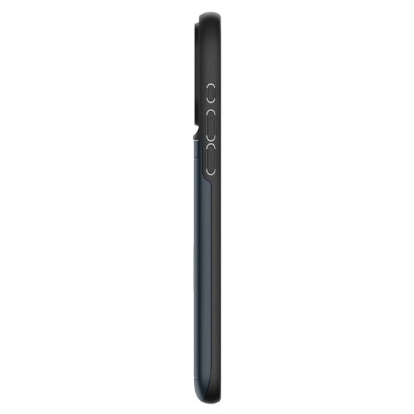 Spigen iPhone 15 Pro Max Skal Slim Armor CS Metal Slate