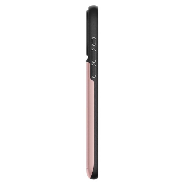 Spigen iPhone 15 Pro Max Skal Slim Armor CS Rose Gold