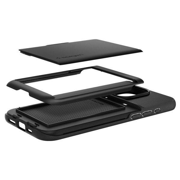 Spigen iPhone 15 Pro Max Skal Slim Armor CS Svart