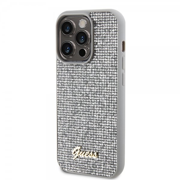 Guess iPhone 15 Pro Max Skal Square Mirror Silver