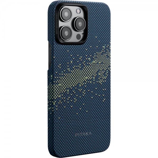Pitaka iPhone 15 Pro Max Skal StarPeak MagEZ Case 4 Milky Way Galaxy