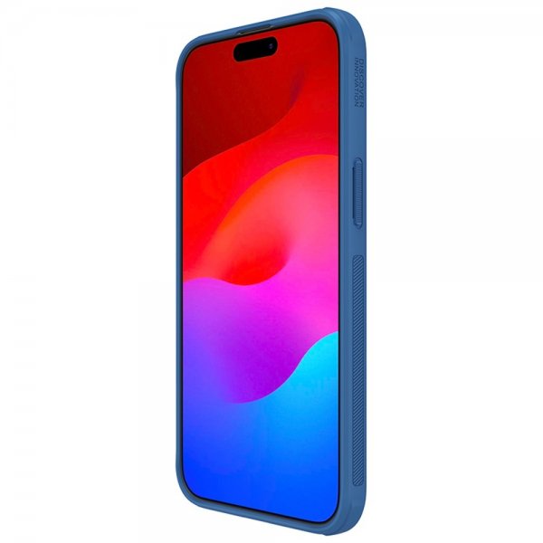 Nillkin iPhone 15 Pro Max Skal Super Frosted Shield Pro Blå