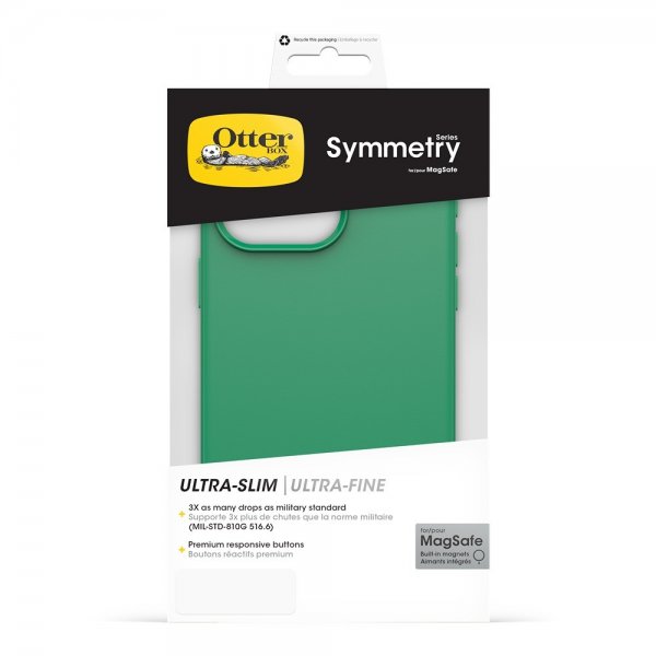 Otterbox iPhone 15 Pro Max Skal Symmetry MagSafe Green Juice