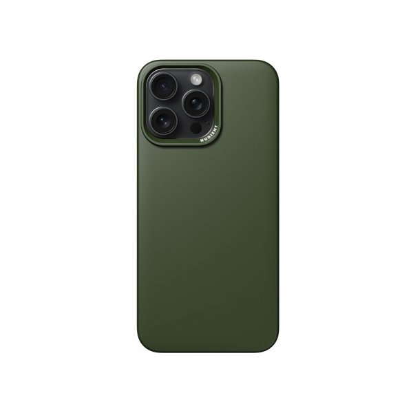 Nudient iPhone 15 Pro Max Skal Thin Case MagSafe Pine Green