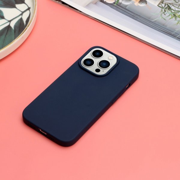 iPhone 15 Pro Max Skal TPU Mörkblå
