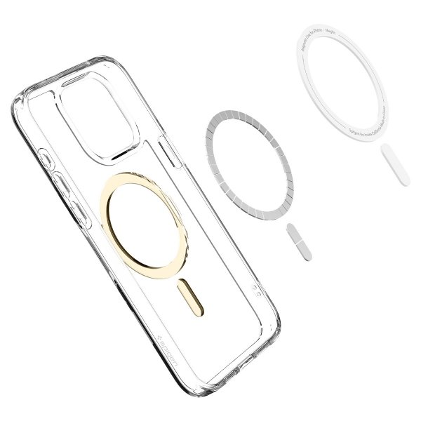 Spigen iPhone 15 Pro Max Skal Ultra Hybrid MagFit Guld