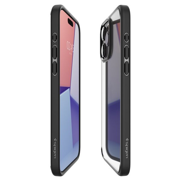 Spigen iPhone 15 Pro Max Skal Ultra Hybrid Matte Matte Black
