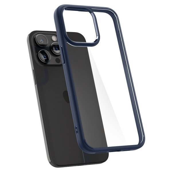 Spigen iPhone 15 Pro Max Skal Ultra Hybrid Navy Blue