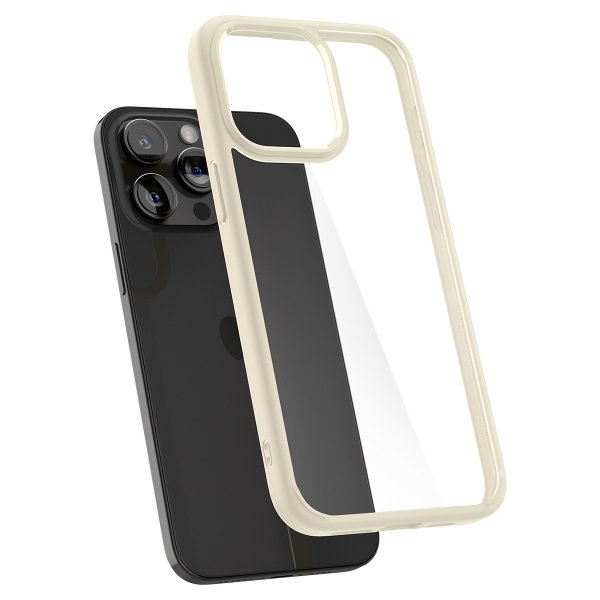 Spigen iPhone 15 Pro Max Skal Ultra Hybrid Mute Beige