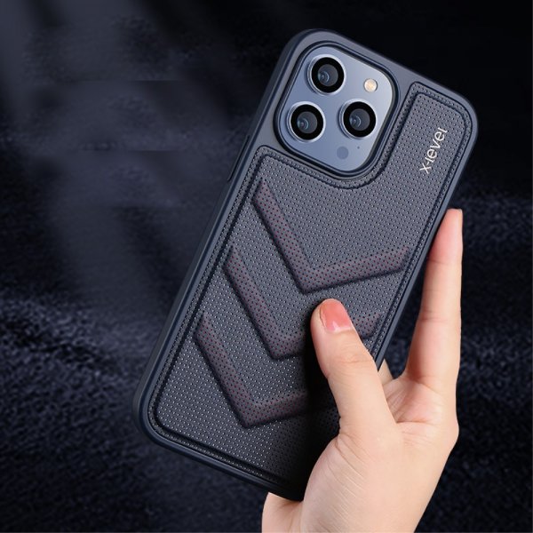 X-Level iPhone 15 Pro Max Skal V-shape Grön
