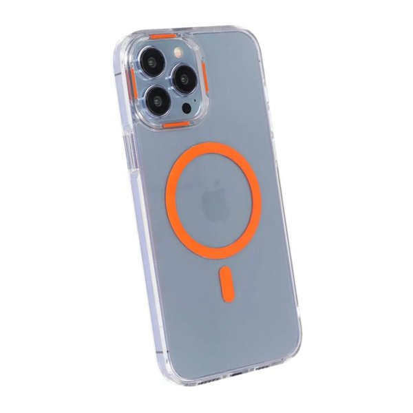 iPhone 15 Pro Max Skal TPU MagSafe Orange