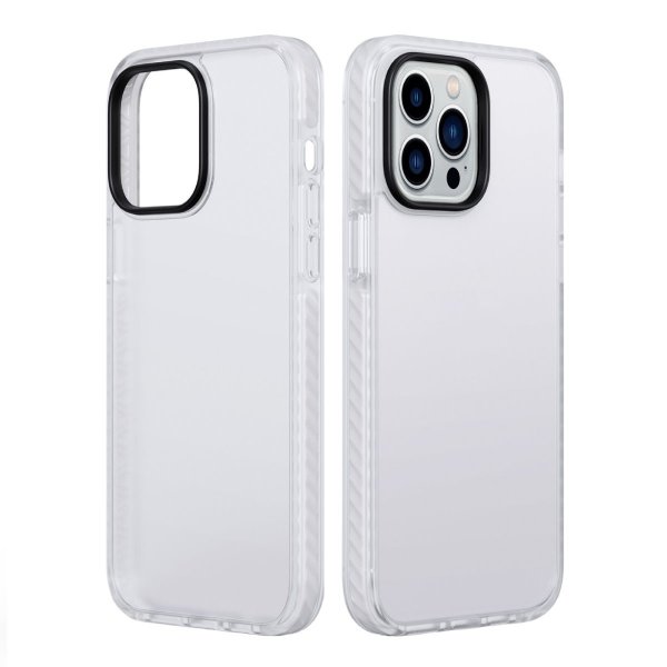 iPhone 15 Pro Max Skal Stöttålig TPU Vit