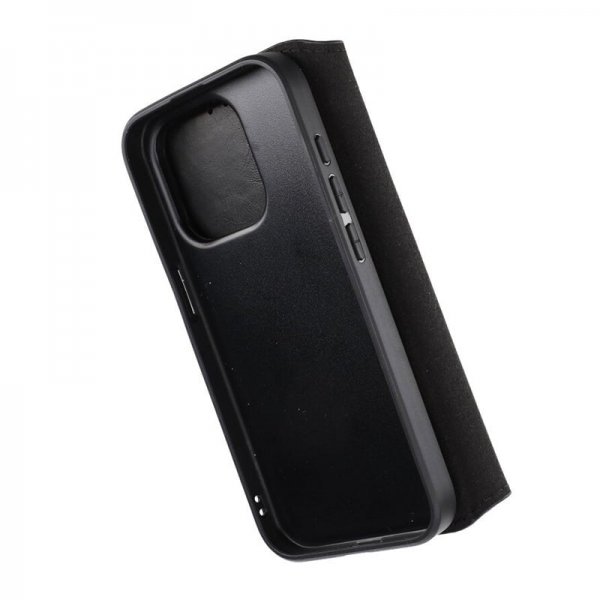 Rvelon iPhone 15 Pro Fodral Magnetiskt Avtagbart Skal Svart