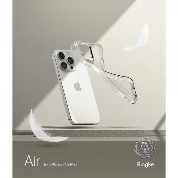 Ringke iPhone 15 Pro Skal Air Clear