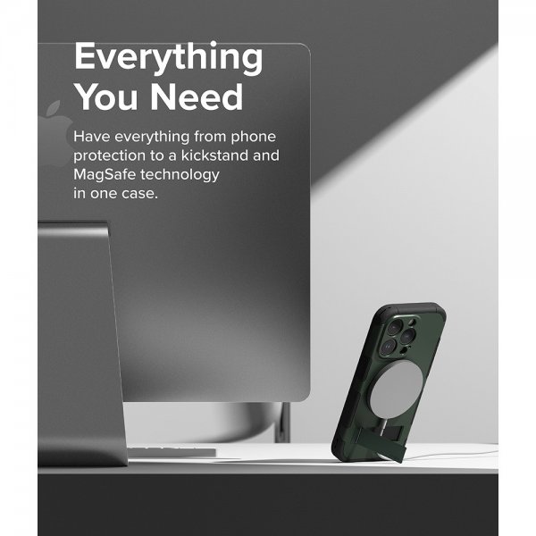 Ringke iPhone 15 Pro Skal Alles MagSafe Dark Green
