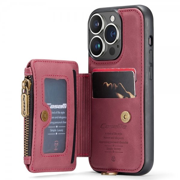 CaseMe iPhone 15 Pro Skal C20 Series Röd