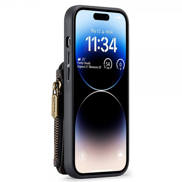 CaseMe iPhone 15 Pro Skal C20 Series Svart