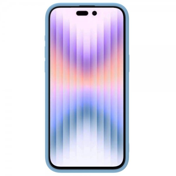Nillkin iPhone 15 Pro Skal CamShield Silky Ljusblå